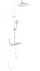 Душевая стойка Wonzon&Woghand Muse Legato WW-B4129-MW термостат, белый матовый