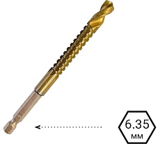 Сверло-фреза Кукуруза 8 мм; 1/4HEX-E VIRA 551308
