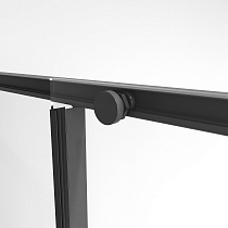 Душевая дверь Niagara Nova 140x195 прозрачное, черный матовый NG-84-14AB