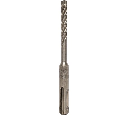 Бур по бетону Professional SDS-plus 6x110 мм, 4 резца EKF db-6-110-4x4-ue