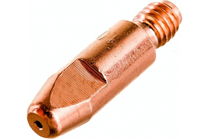 Наконечник токопроводящий (10 шт; E-Cu; М6х28; 1.0 мм) для горелок MIG/MAG Сварог 00000087422