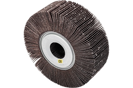 Щетка торцевая лепестковая абразивная ROXTOP (150х50х32 мм; Р80) RoxelPro 132462