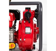 Мотопомпа бензиновая, поверхностный насос POWERAC 50/50-40-40 мм, 7 л.с, 300 л/мин, PRWP20H2