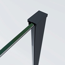 Душевой уголок Vincea Soft 2 VSR-3SO29013CLB 130x90 черный, прозрачное