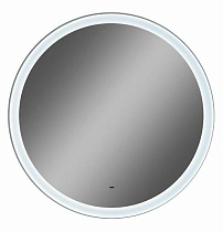Зеркало Art&Max Napoli AM-Nap-800-DS-F-White 80x80 см, с подсветкой, белый
