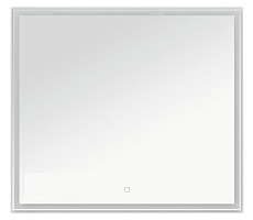 Зеркало Aquanet Nova Lite 90 см, белый глянец