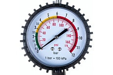 Пистолет Pegas Pneumatic TG-68 для подкачки шин с масляным наполнением манометра давл.1-12 атм 5003