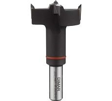 Сверло присадочное чашечное левое 35x68 мм, L70. хвостовик 10x26 мм Dimar 2031497