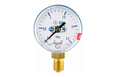 Манометр ТМ-210Р.00 (0-2.5 МРа) M12x1,5.2,5. О2 ЗП ПТК 00000024075