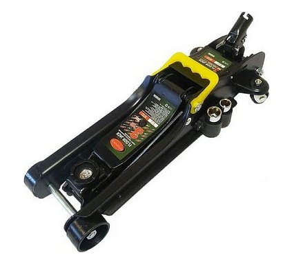Гидравлический подкатной низкопрофильный домкрат с воротком Rockforce 3 т RF-825021C