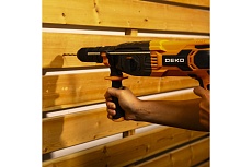 Перфоратор Deko DKH1250W в кейсе, с дополнительным патроном, 1250 Вт 063-4366