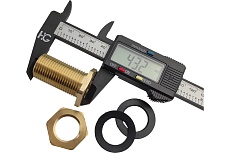 Штуцер для врезки в бочку 1/2&quot; НР HG 1896103