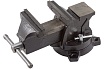 Тиски стальные поворотные с наковальней Forcekraft 6" (150мм) FK-6540306(60299)