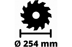 Стационарная пила Einhell TC-TS 2225 U, 2200Вт, 254x30мм 4340515