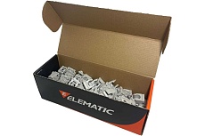 Пластиковый фиксатор для полипропиленовых труб Elematic ECLIP d=16 мм, 100 шт. 13502116