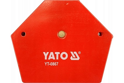 Магнитная струбцина сварочная 111x136x24 мм Yato YT-0867