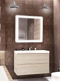 Мебель для ванной Art&Max Verona Push 90 см дуб сонома светлый