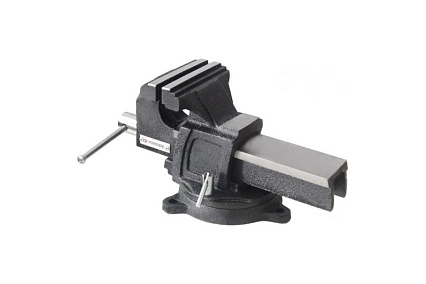 Тиски Forsage стальные, усиленные, поворотные, с наковальней 3"-80мм F-6540903(47309)
