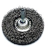 Щетка диск гофрированная Lessmann 70х9х0.30 мм, хвост-к 6 мм 417162