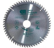 Пильный диск по дереву (200х32 мм; 60T) Сибртех 732647
