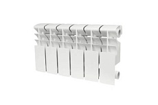 Биметаллический радиатор Rommer Plus BM 200 10 секций RG008UKJVJJ9D6