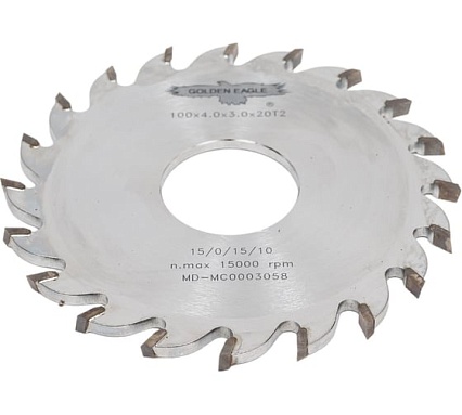 Диск пильный HW пазовый (100x30x4/3 мм; Z20 WZ) Golden Eagle TL00001338