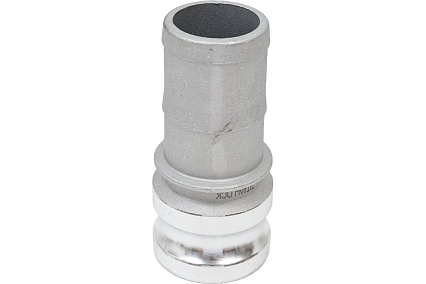 Алюминиевый камлок TITAN LOCK типа E серия EcoLine, ниппель с хвостовиком 2" TL200EAL-EL