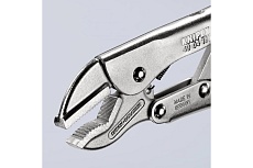 Универсальный ручной зажим Knipex круг 35 мм, кв-т 25 мм,под ключ 32 мм, штрихкод на ручках KN-4004180EAN