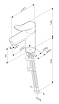 Смеситель для раковины Am.Pm X-Joy F85A02133 белый