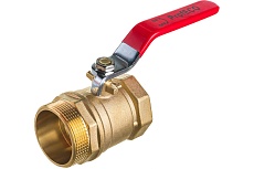 Шаровой кран ProfEco 2 ВР-НР, муфтовый, ручка, Ду50, Ру40 11Б27п1 PE-2FML