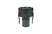 Камлок TITAN LOCK 1,5in типа С, розетка с хвостовиком (полипроп.) TL150CPP