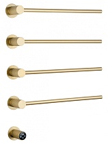 Полотенцесушитель электрический Wonzon&Woghand Munchen WW-A354-BG брашированное золото