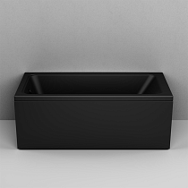 Акриловая ванна Am.Pm Gem W90A-150-070B-A 150x70 см черный матовый