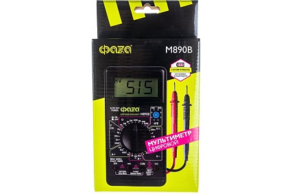 Цифровой мультиметр ФАZА M890B 5008793