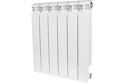 Алюминиевый радиатор STOUT ALPHA 500 8 секций SRA-2310-050008 RG00908P314ADC