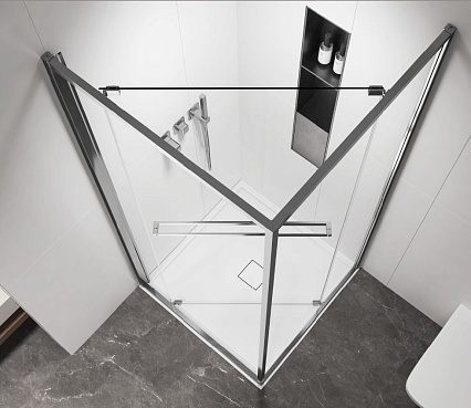 Душевой уголок Vincea Tesi VSRW-7TS9090CL 90x90 хром, прозрачное Душевой уголок Vincea Tesi VSRW-7TS9090CL 90x90 хром, прозрачное