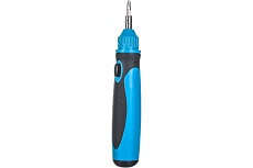Реверсивная отвертка Gross с механизмом SmartPush mini, 11 шт. CrMo 11609