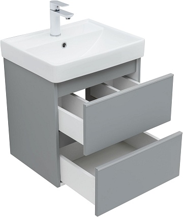 Мебель для ванной Aquanet Вега 50 см мисти грин