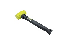 Кувалда ON стальная фрезерованная с рукоятью из литой маслобензостойкой резины 3 кг 06-02-019