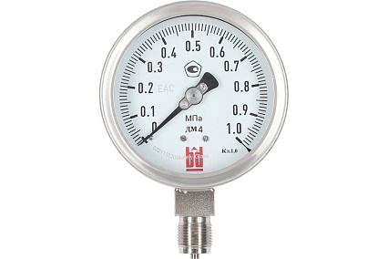 Манометр ДМ 4 100 Р (0-1) МПа, кл.1.0, М20x1.5 BD 1154100003