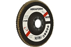 Круг лепестковый FlapLine ZC, 125 мм, прямой, Р60 ABRAFORM AF-FL-ZC-KLT2-60