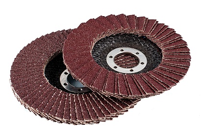 Круг лепестковый торцевой Brown 125х22 мм, Al 40 Conical Abraforce AFBR125AO04058C