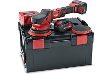 Аккумуляторная эксцентриковая полировальная машина Flex XFE 15 150 18.0-EC/5.0 Set 418099