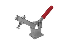 Механический зажим с горизонтальной ручкой WOODWORK усилие 630 кг, прижим 127 мм, база 71 мм GH-204-GBLH
