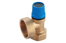 Предохранительный клапан для систем водоснабжения Rommer 10 бар, 1/2x3/4 дюйма RVS-0003-010015 RG0092LPJR6AH9