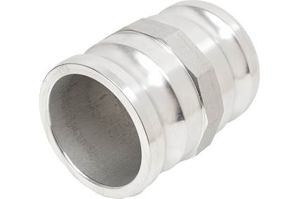 Алюминиевый камлок TITAN LOCK (переходник ниппель 3" х ниппель 3") TL300AAAL