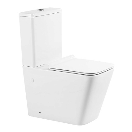 Унитаз-компакт BelBagno Ardente-R BB02093CPR/BB2112SC безободковый с сиденьем