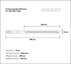 Бур усиленный SDS-plus (12x260 мм) Gigant GRD 11035