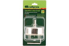 Сверло по керамической плитке и стеклу 68х55 мм Сибртех 72726