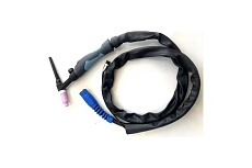 Горелка TIG WP 17 FXV (8 м, M16x1.5+2 pin, воздушное охлаждение, AC120А/DC150A, 0.5-2.4 мм) Энаргит WP17FXV-8-M16-2P